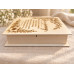 Lockable Wooden Keepsake Book Box – Life Is a Journey