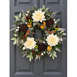 Winter Woodland Harvest Wreath