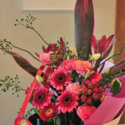 Ruby & Coral Statement Bouquet