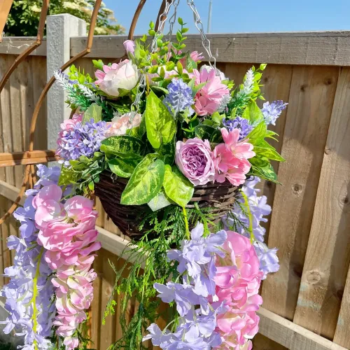 English Garden Hanging Basket